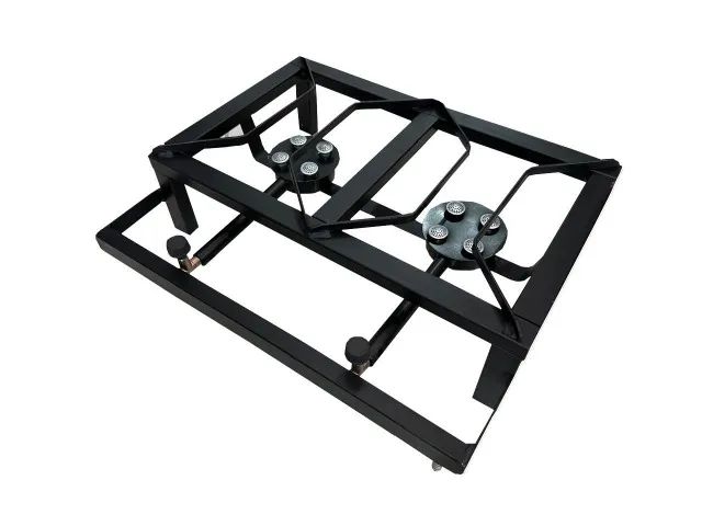 Fogão Fogareiro Alta Pressão Semi-Industrial 2 Bocas - Foto 3