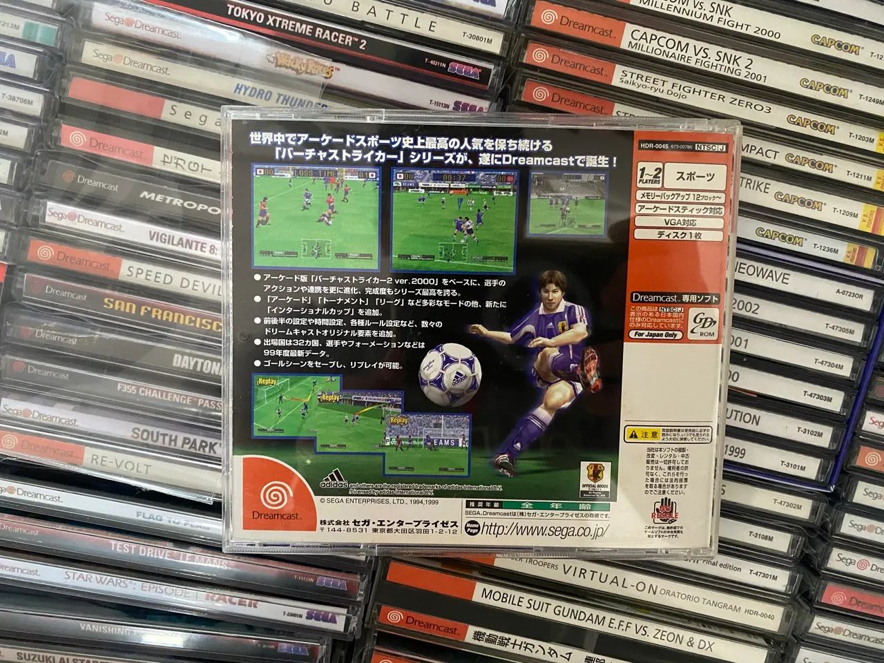 Virtua Striker Dreamcast DC JP - Foto 3