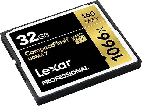 Cartão Lexar 32GB Professional 1066X UDMA 7 CompactFlash Cf Express - Foto 2