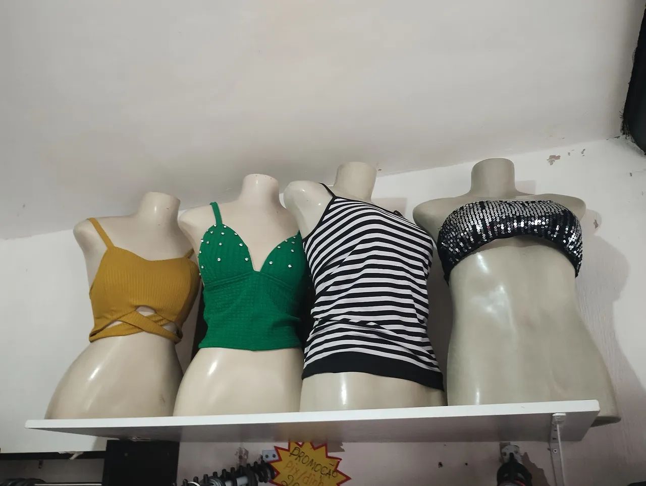 Manequim busto feminino 