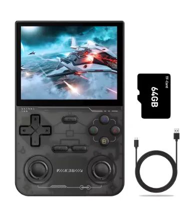 NOVOS - VIDEO GAME PORTATIL K36 TELA 3.5" IPS, 64GB - Foto 2