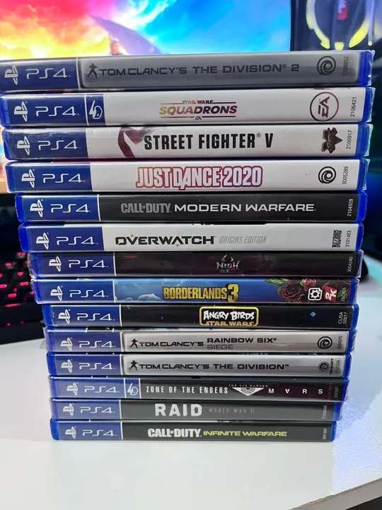 Jogos de PS4 - Preços na descrição