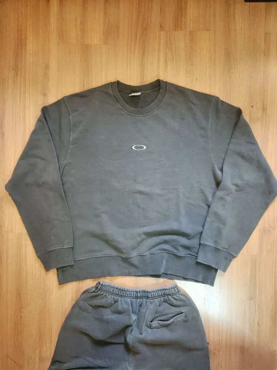 Moletom crewneck Oakley Piet Vintage Black