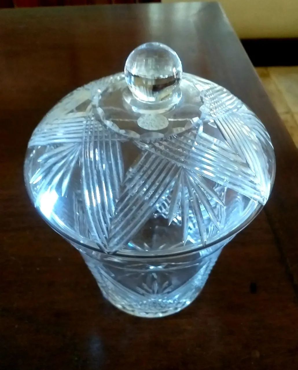 Compoteira Cristal lapidado - Foto 2