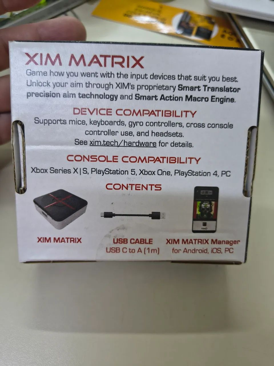 Xim Matrix , adaptador para consoles e PC ( novo, lacrado
