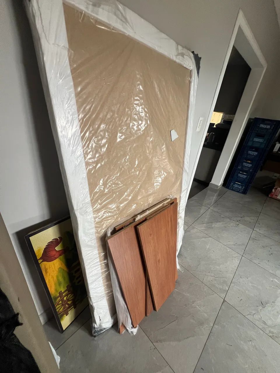 mesa para sala de jantar 160x90 com vidro lapidado - Foto 5