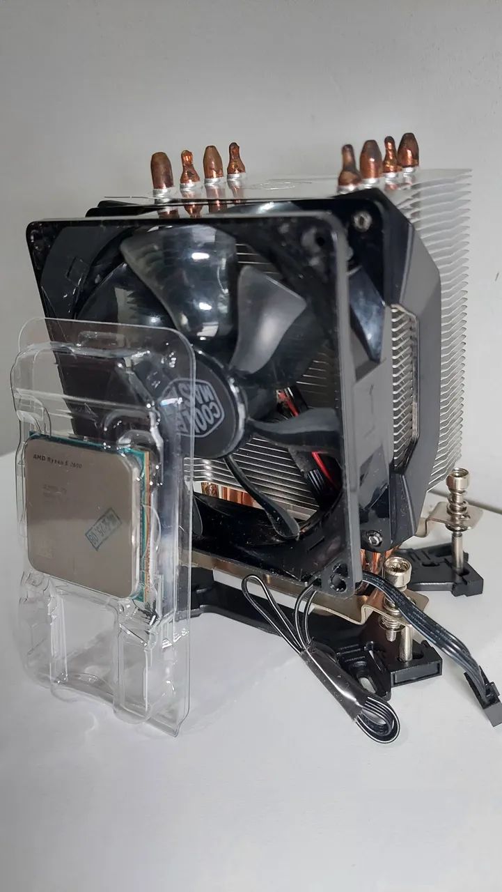 Cpu Cooler Cooler Master Hyper H412r Ryzen 3600 212 Rgb Retail