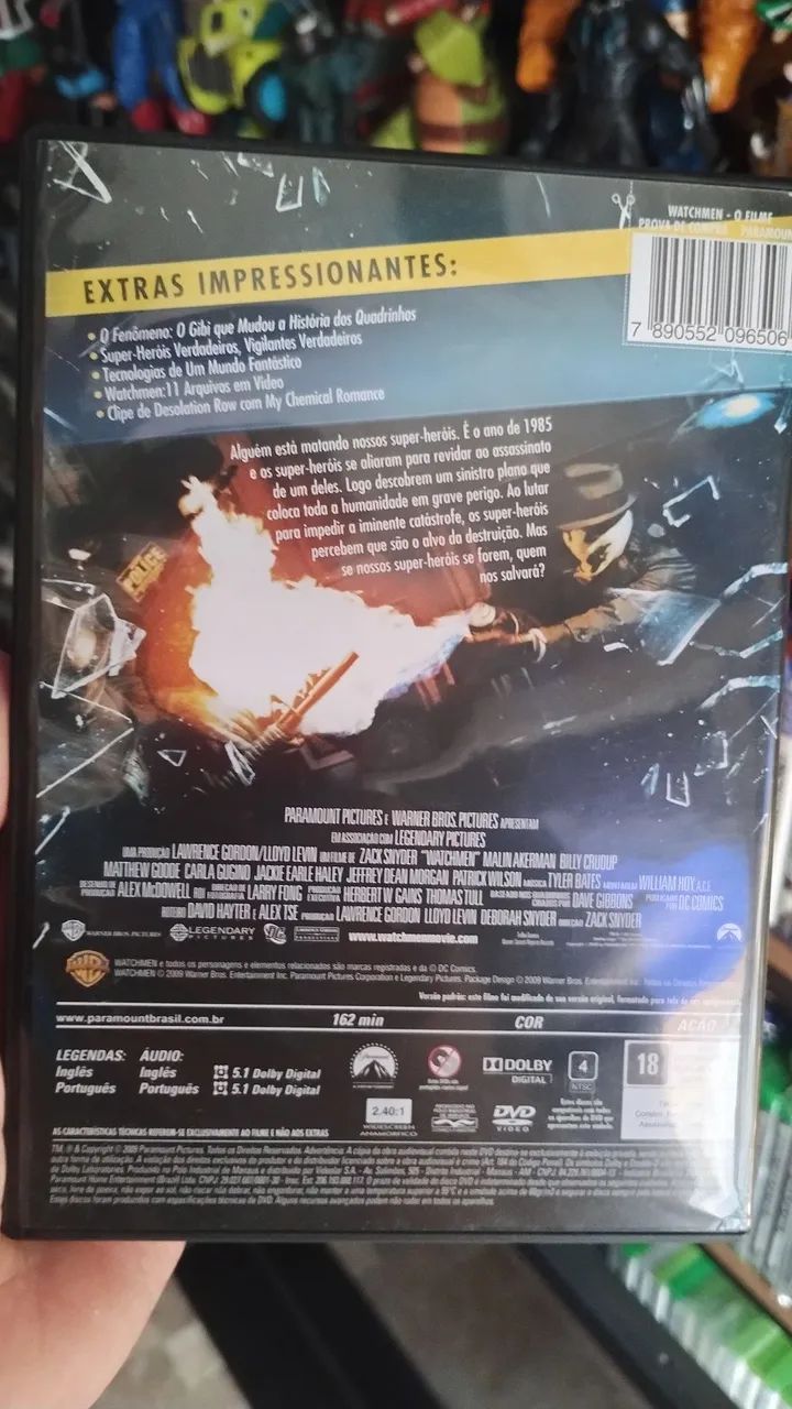 DVD Watchmen - Edição Especial 2 Discos - Foto 3