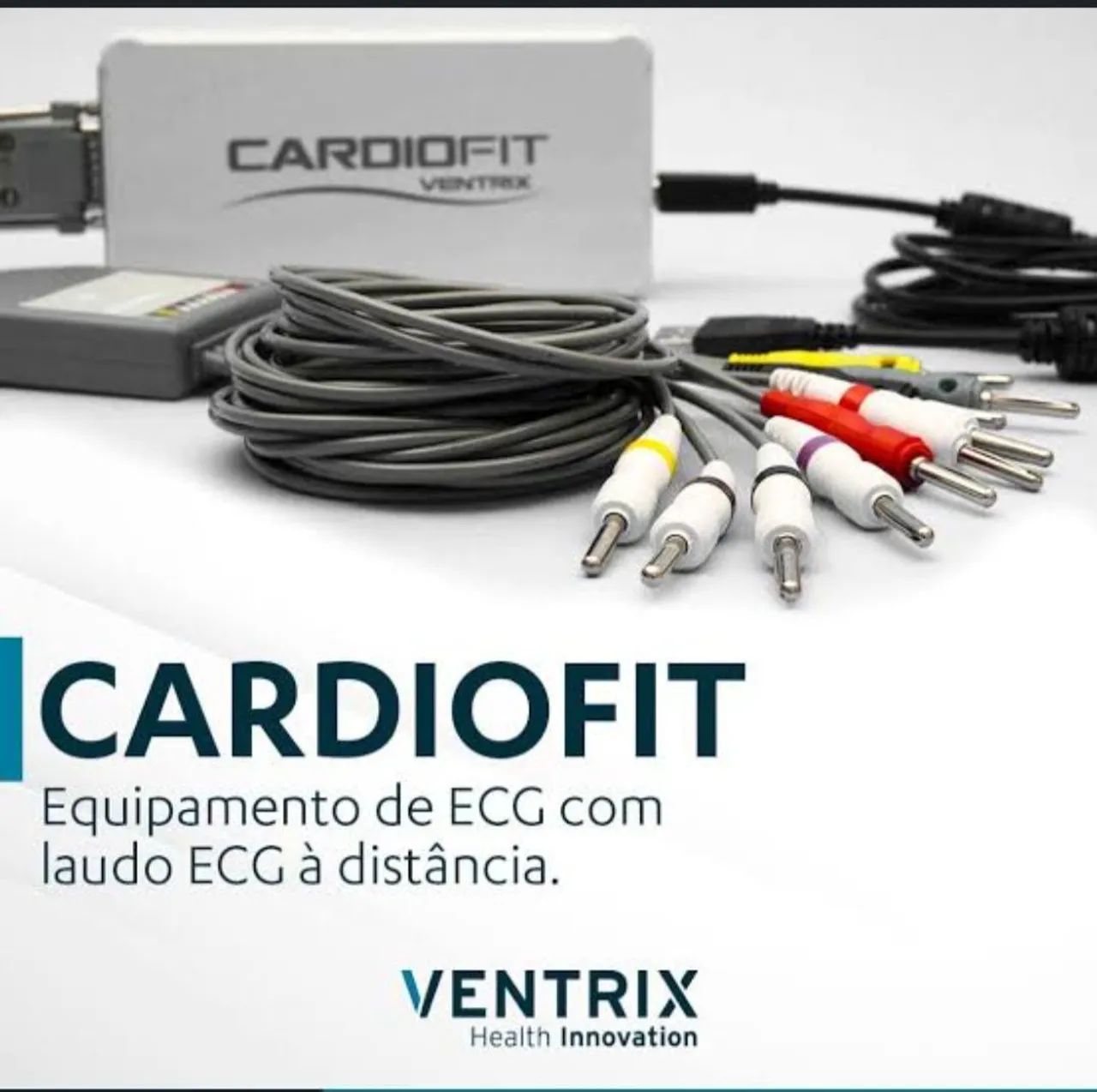 Eletrocardiógrafo Portátil Cardiofit - Novo - Foto 2