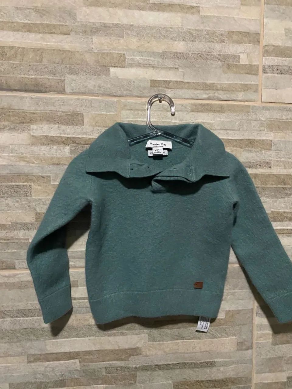 Suéter infantil gola polo/ Massimo Dutti - Foto 6