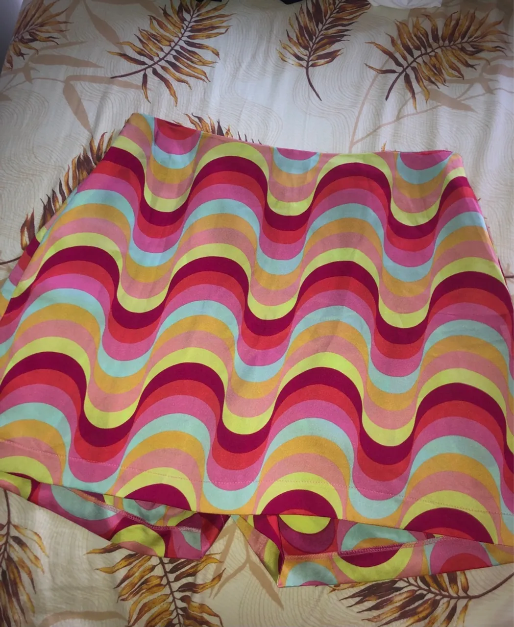 Short Saia Estampado- TAM GG