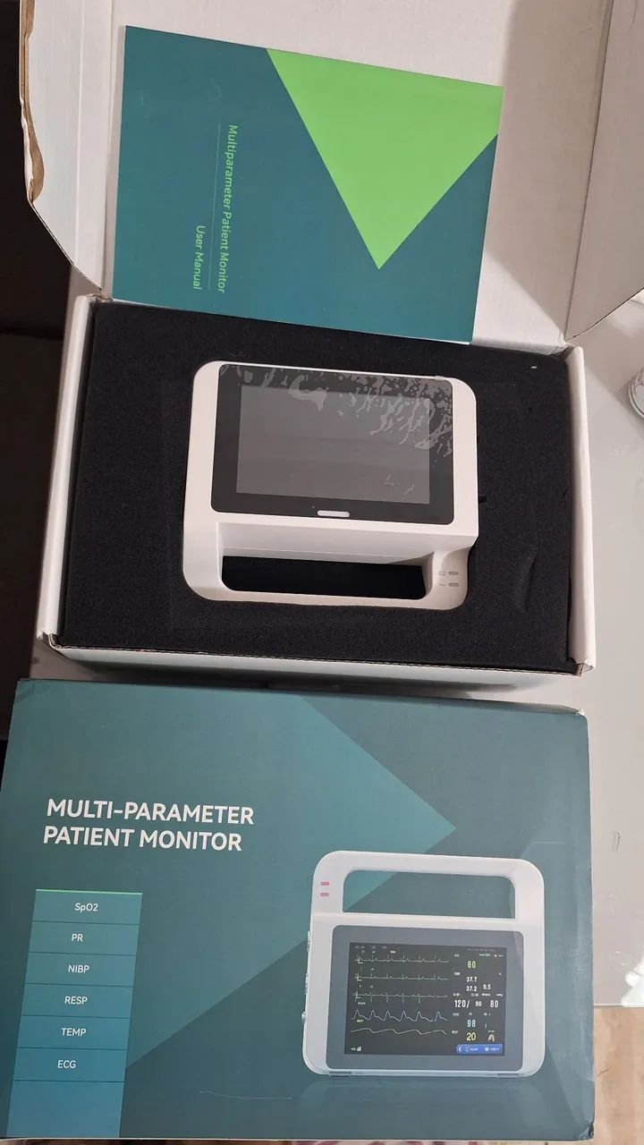 Monitor Multiparamétrico para Pacientes - Novo!