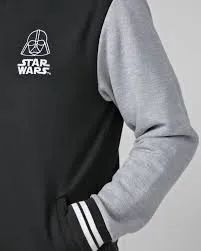 jaqueta college darth vader preta star wars