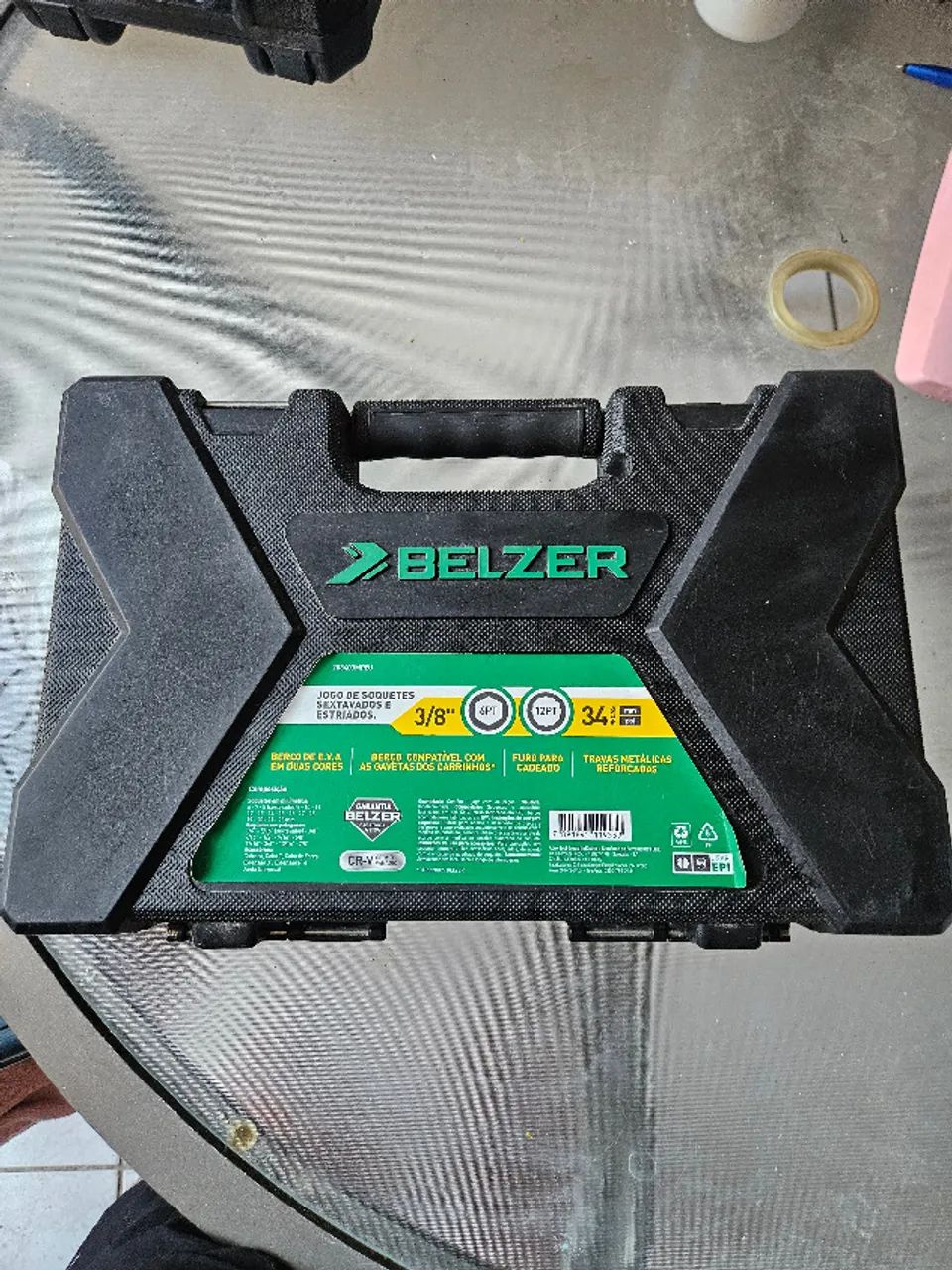 Jogo de Soquetes Sextavados e Estriados Belzer65704289094018120