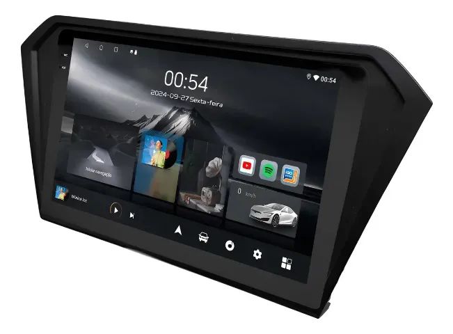 Multimidia Gol G7 G8 9 polegadas Android Carplay  sem fio wifi gps