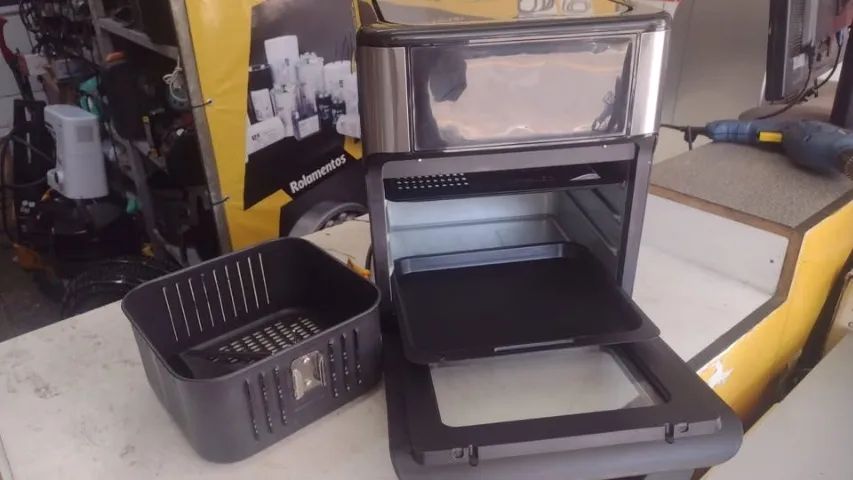 Air Fryer Mondial Forno Oven AFON-12L-BI Preta 12L - Foto 4