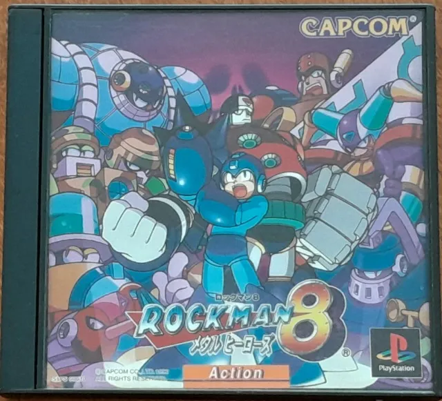Jogo Rockman 8 Mega Man 8 Playstation 1