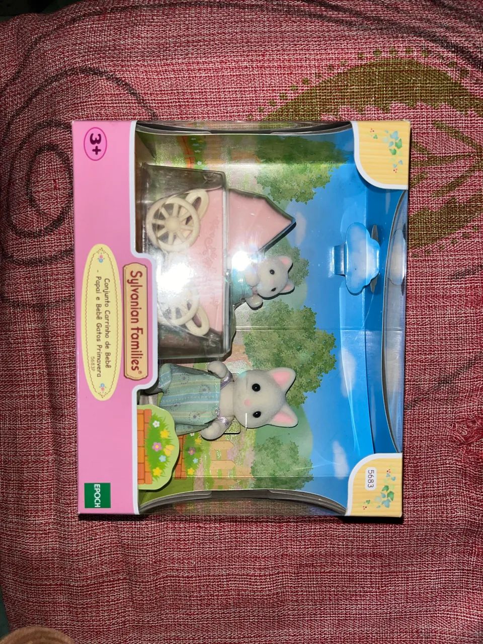 Sylvanian Carrinho de bebê 65579529309569121