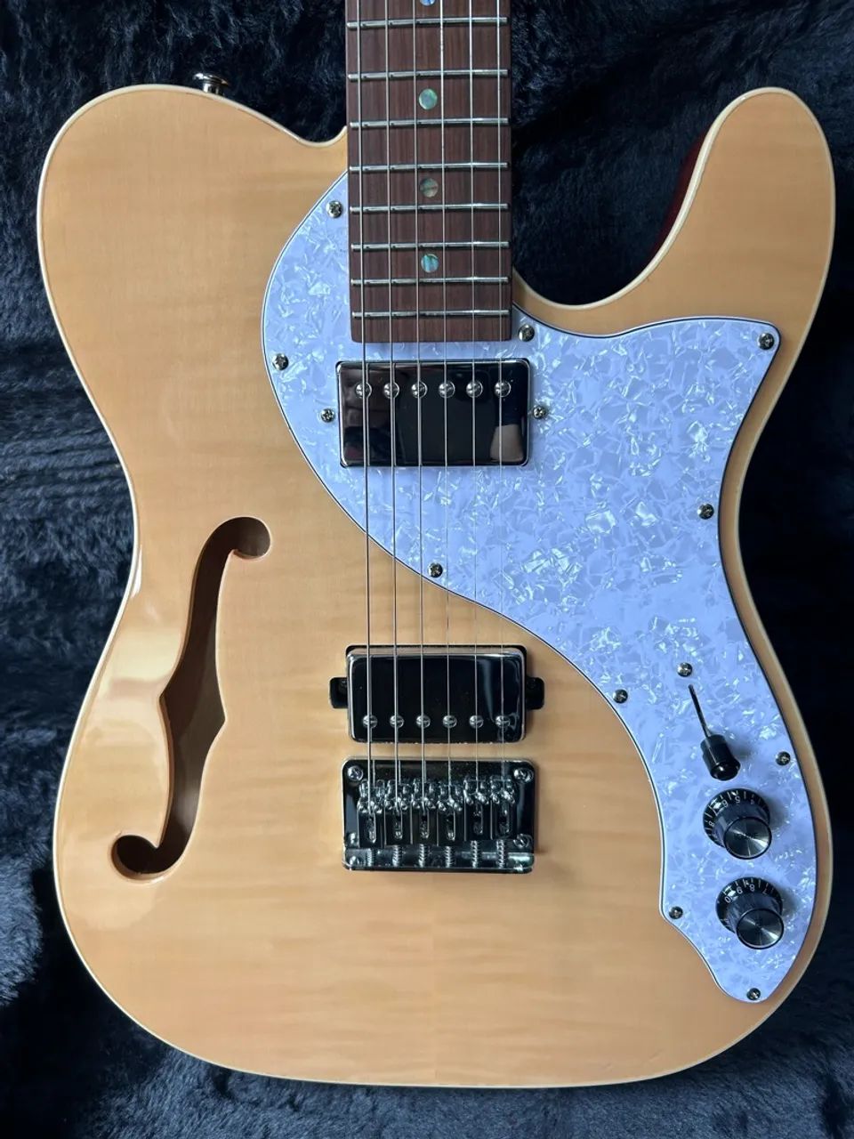 Guitarra Telecaster Thinlin Strimberg com Case  - Foto 3