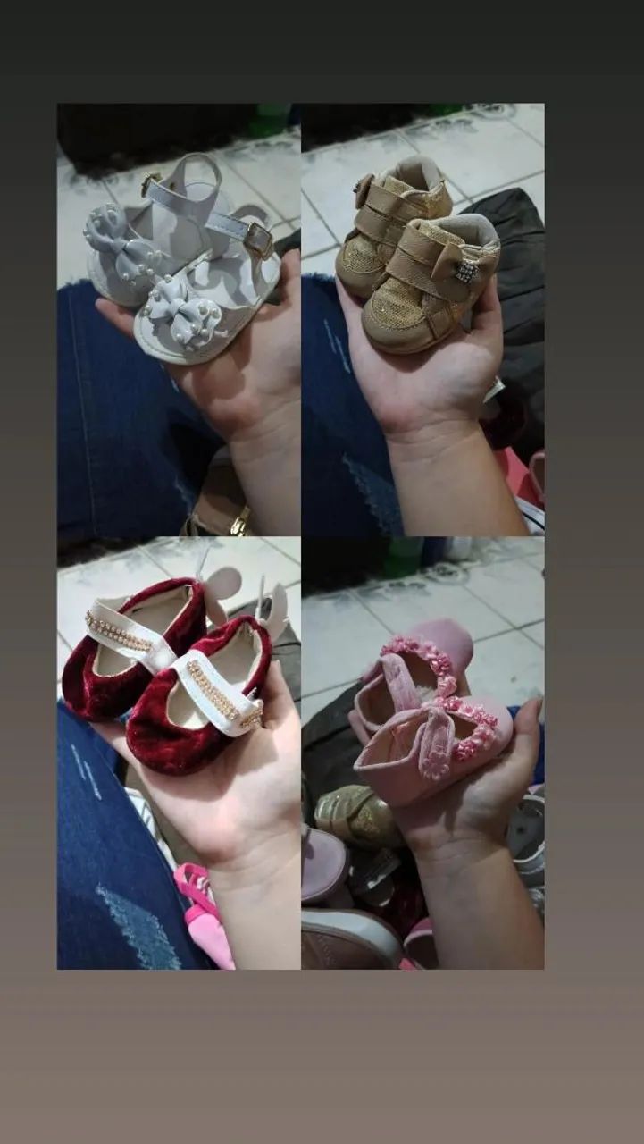 Sapatos de bebê menina - Foto 3