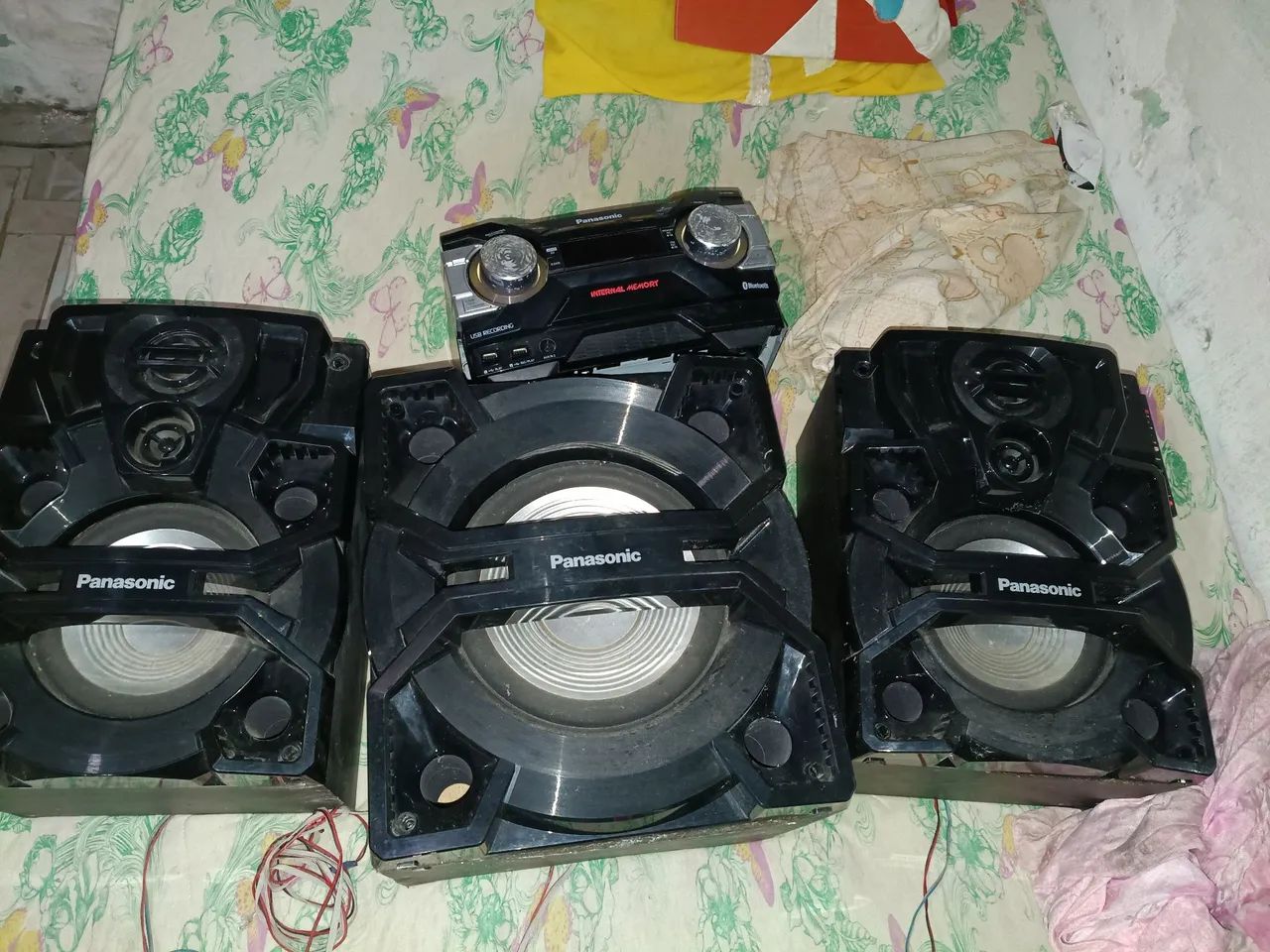 Mini System Panasonic AKX880 (Caixas OK, pra retirada!!) - Foto 5