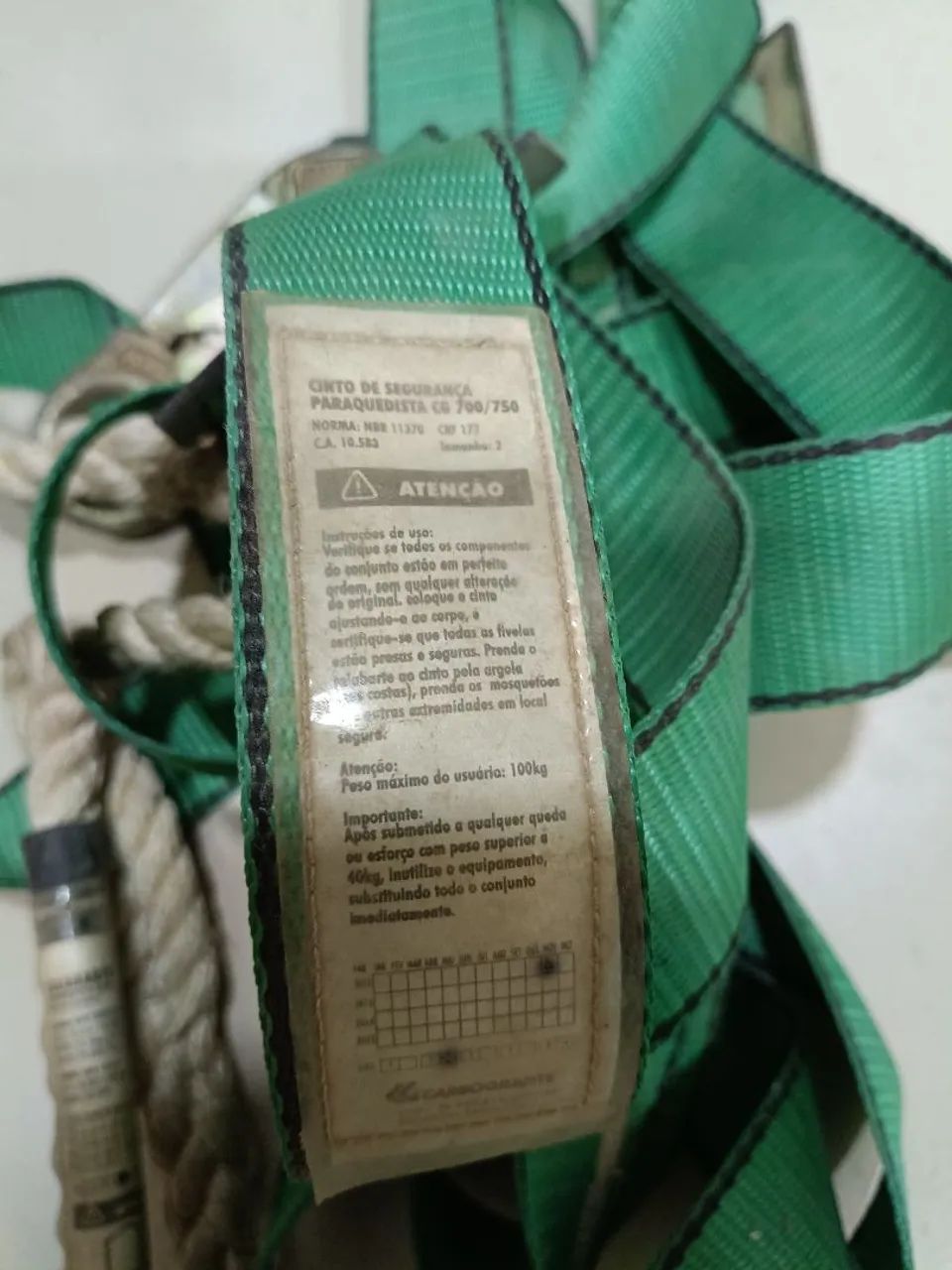 Cinto de segurança 