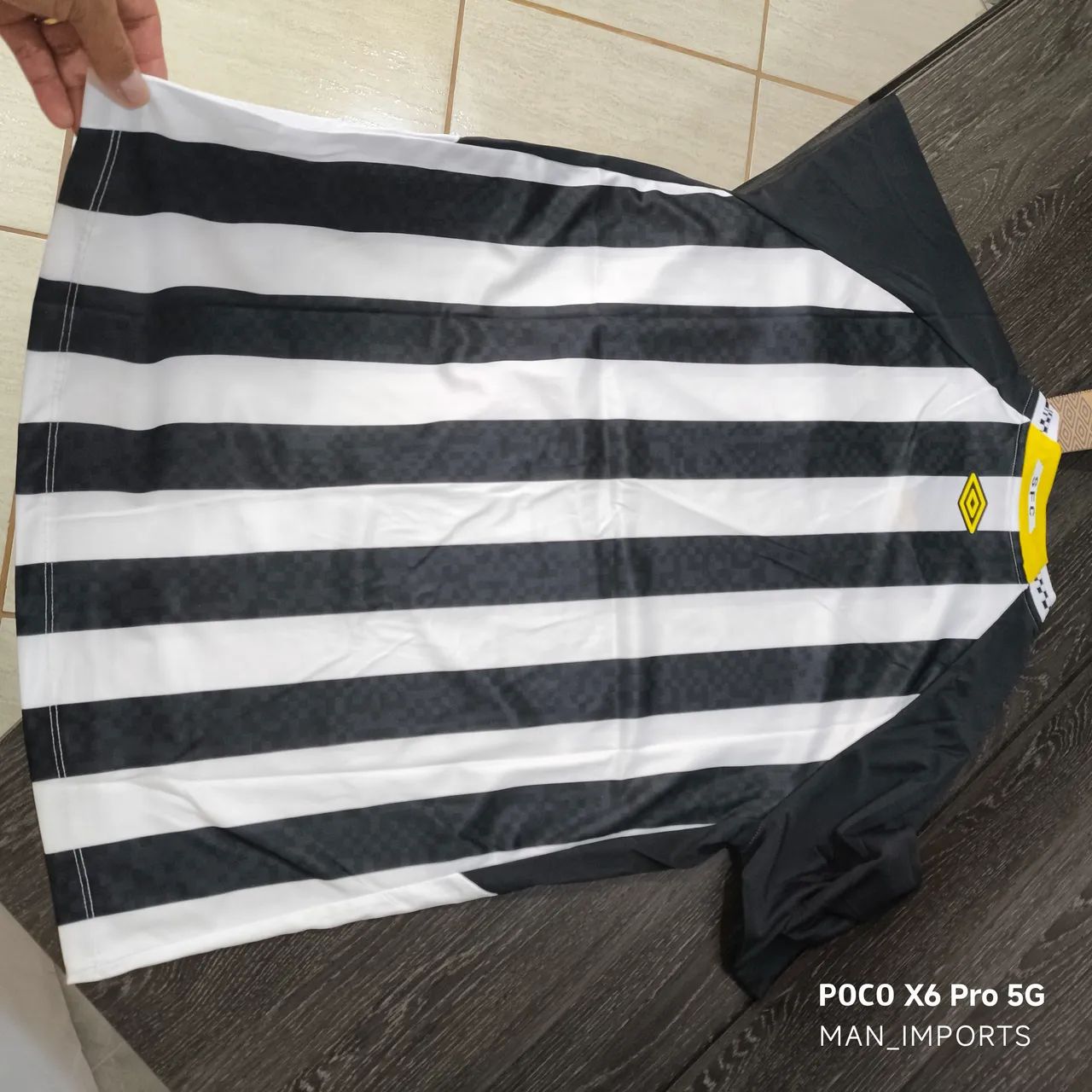 Camisa SANTOS 2026/27 - Uniforme 2 - Versão Torcedor  - Foto 3