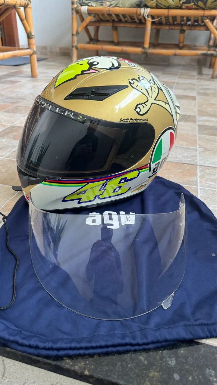 Capacete Avg k3 Chicken 55-56 - Foto 4