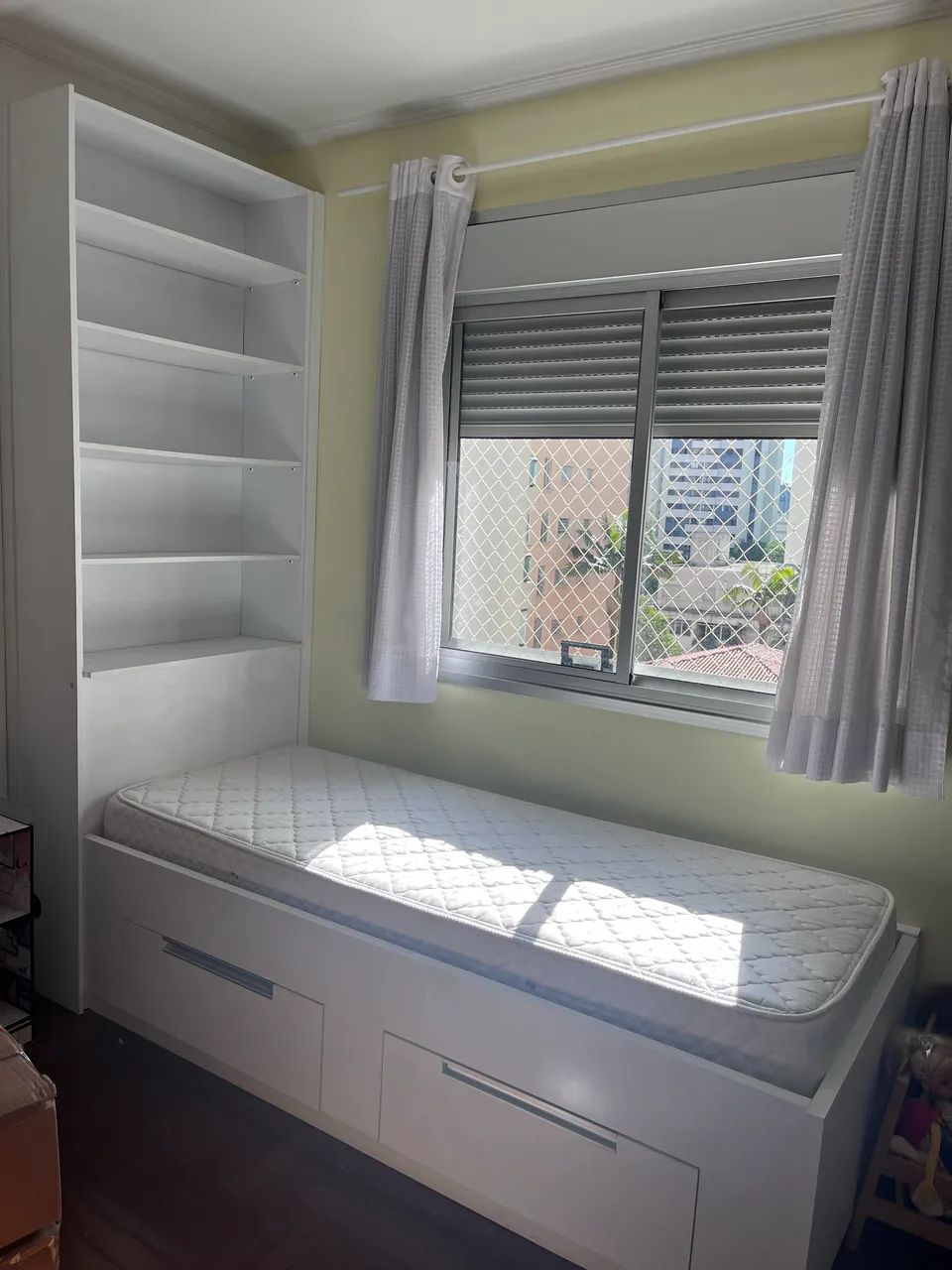 Conjunto cama solteiro king impecável - Foto 4