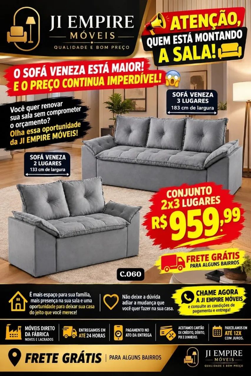 NOVIDADES EM MÓVEIS - VENHA CONFERIR 