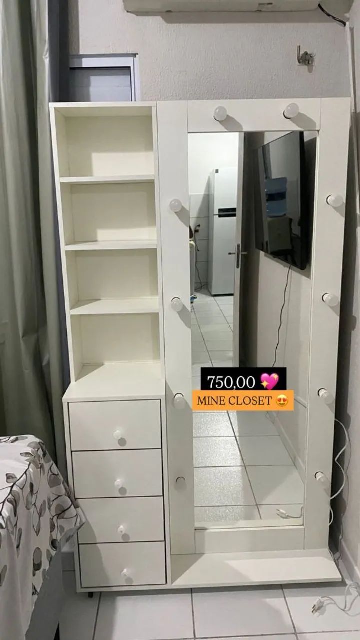 ESPELHO CAMARIM E ESPELHO CLOSET PRONTA ENTREGA.  - Foto 2