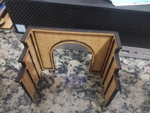 TUNEL PARA FERROMODELISMO ESCALA HO - Foto 3