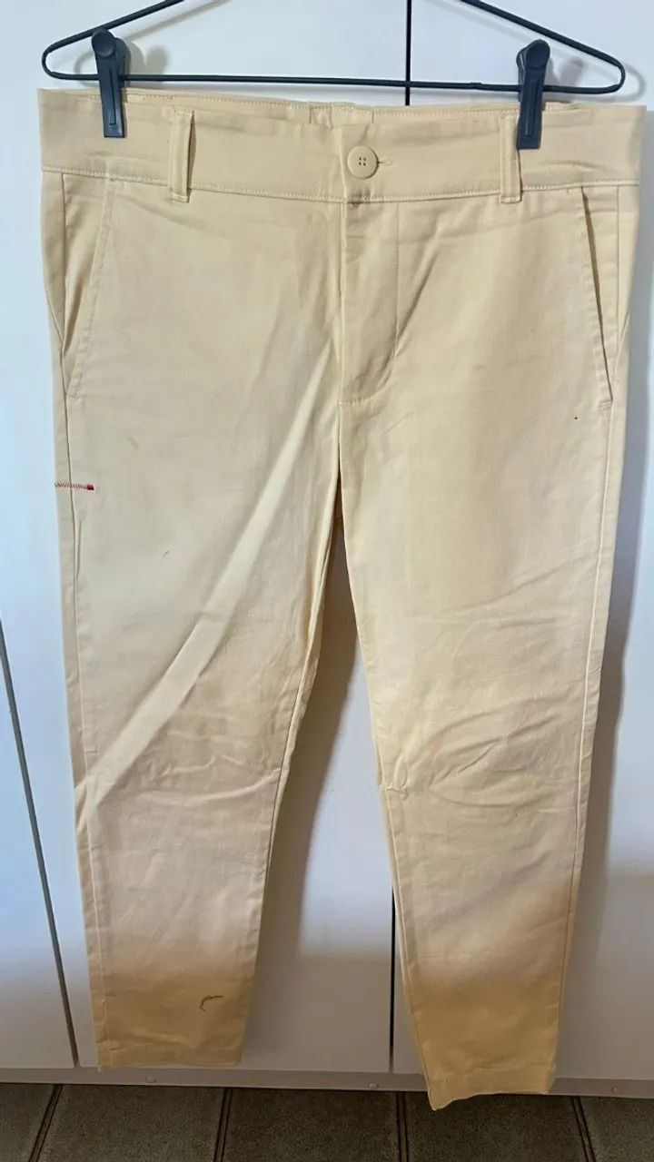 Calça Chino Dane-se - Bege Areia (Estilo e Conforto) - Foto 2