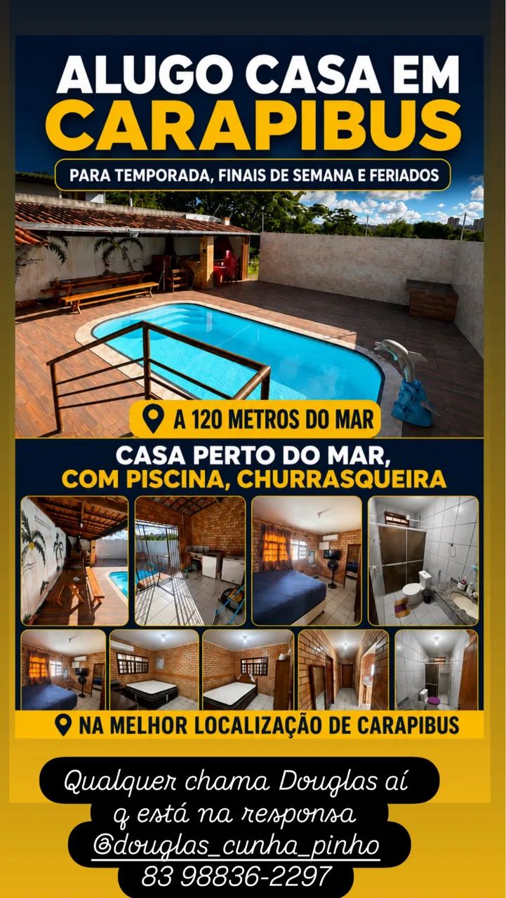 Casa de praia em Carapibus 