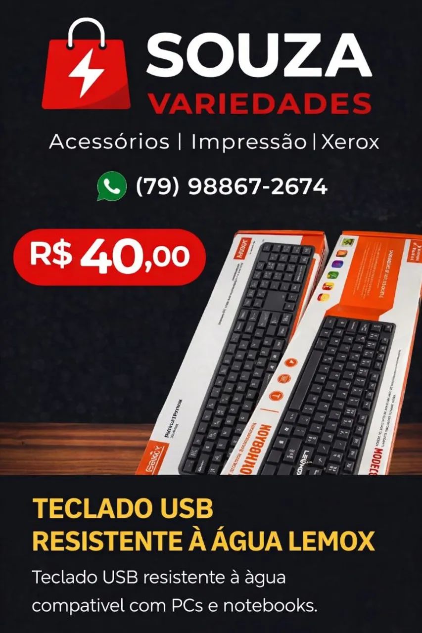 Teclado USB 