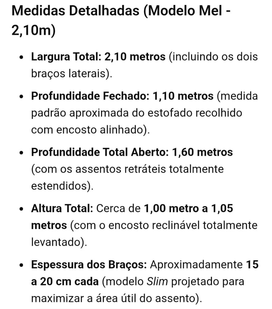 Sofá usado dois lugares usado marca Plenitude.  - Foto 5