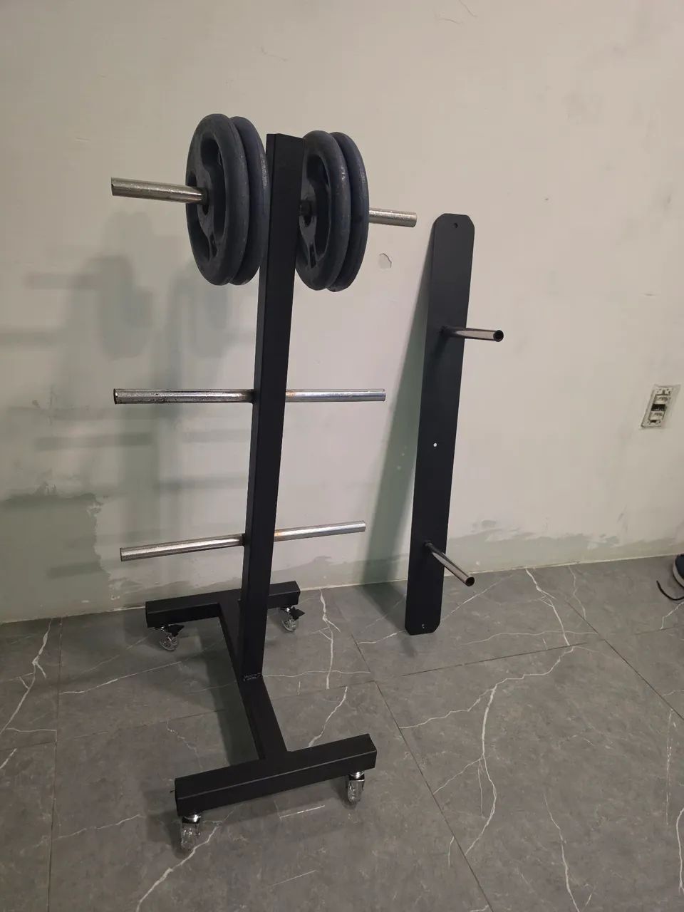 Anilheiro + 40kg de anilha - Foto 4