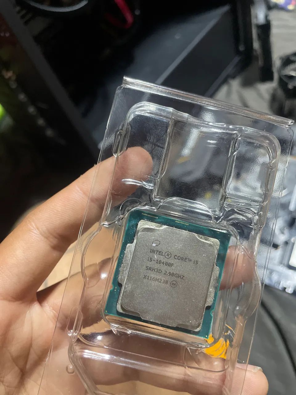Processador Intel I5 10400f com cooler ( Ótimo estado )