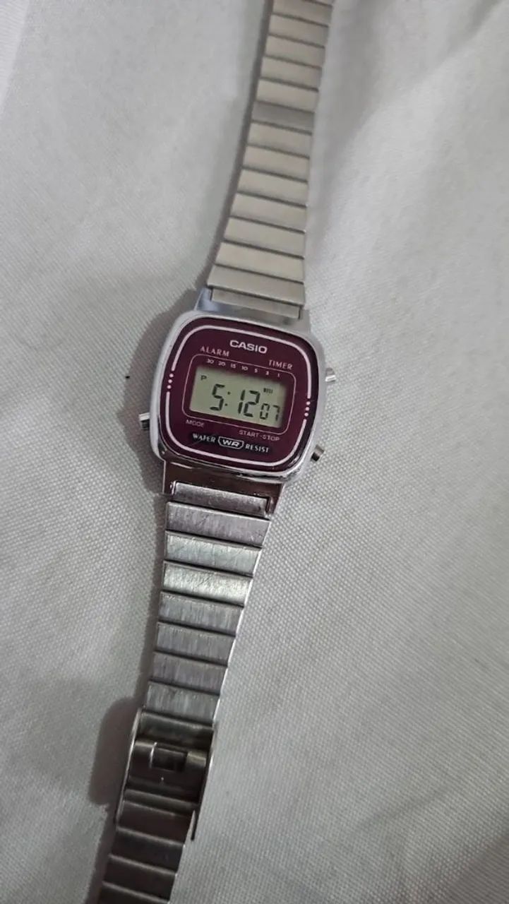 Relógio Casio vintage digital 