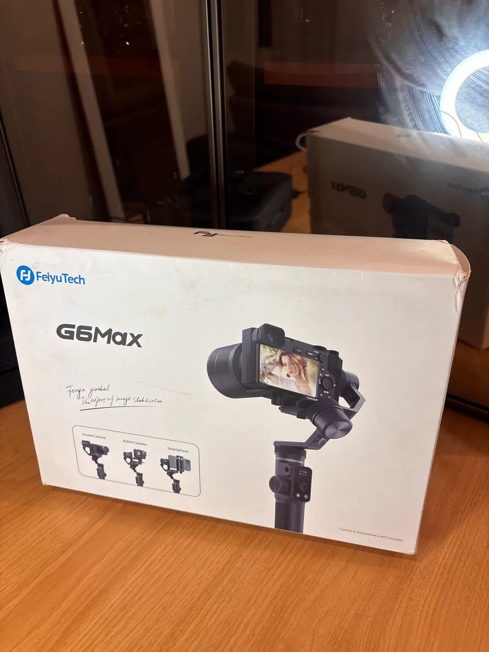 Gimbal FeiyuTech G6 Max - completo - Acessórios para Câmeras e