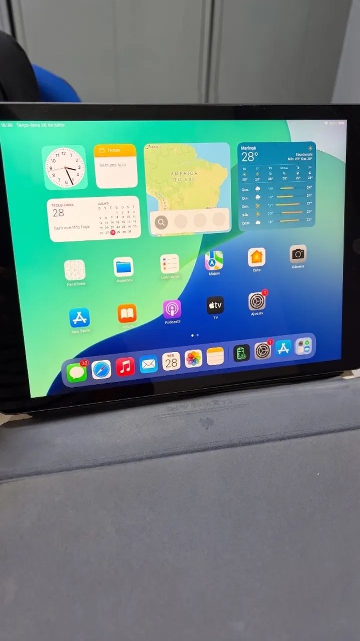 IPAD 7a - - 10,2 - 128 GB e teclado Apple - Foto 4