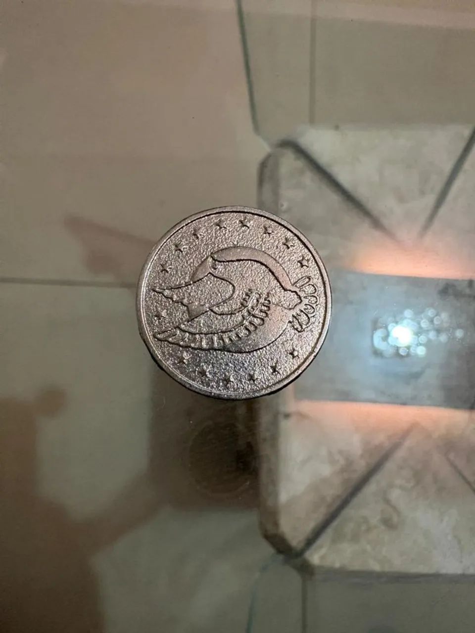 Ficha antiga coleção  jogo cassino e fliperama  - Foto 3