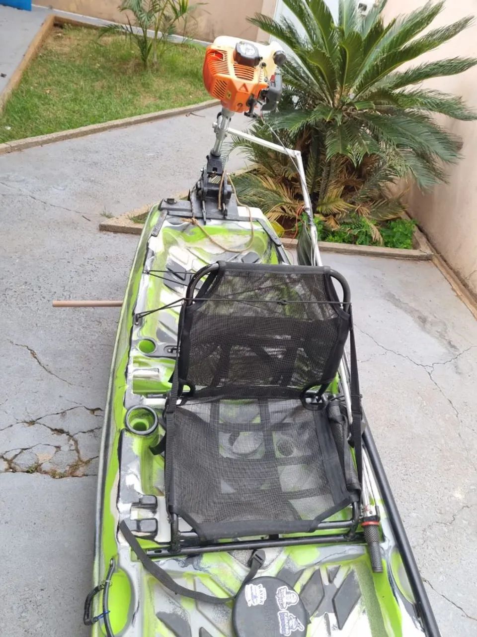 Caique com motor dois tempos  - Foto 3