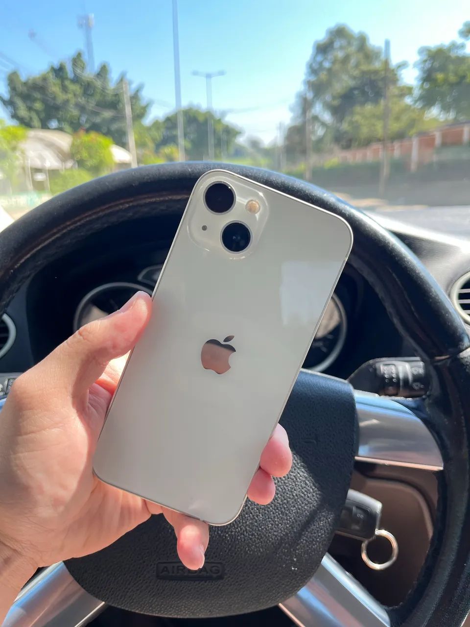 IPHONE 13 BRANCO 128GB , ENTRADA+PARCELAS  - Foto 2