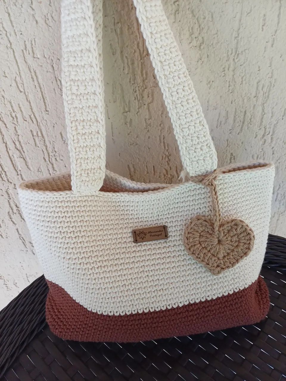 Bolsa de crochê Encanto  - Foto 4