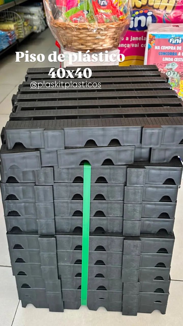 Piso 40x40 - estrado 
