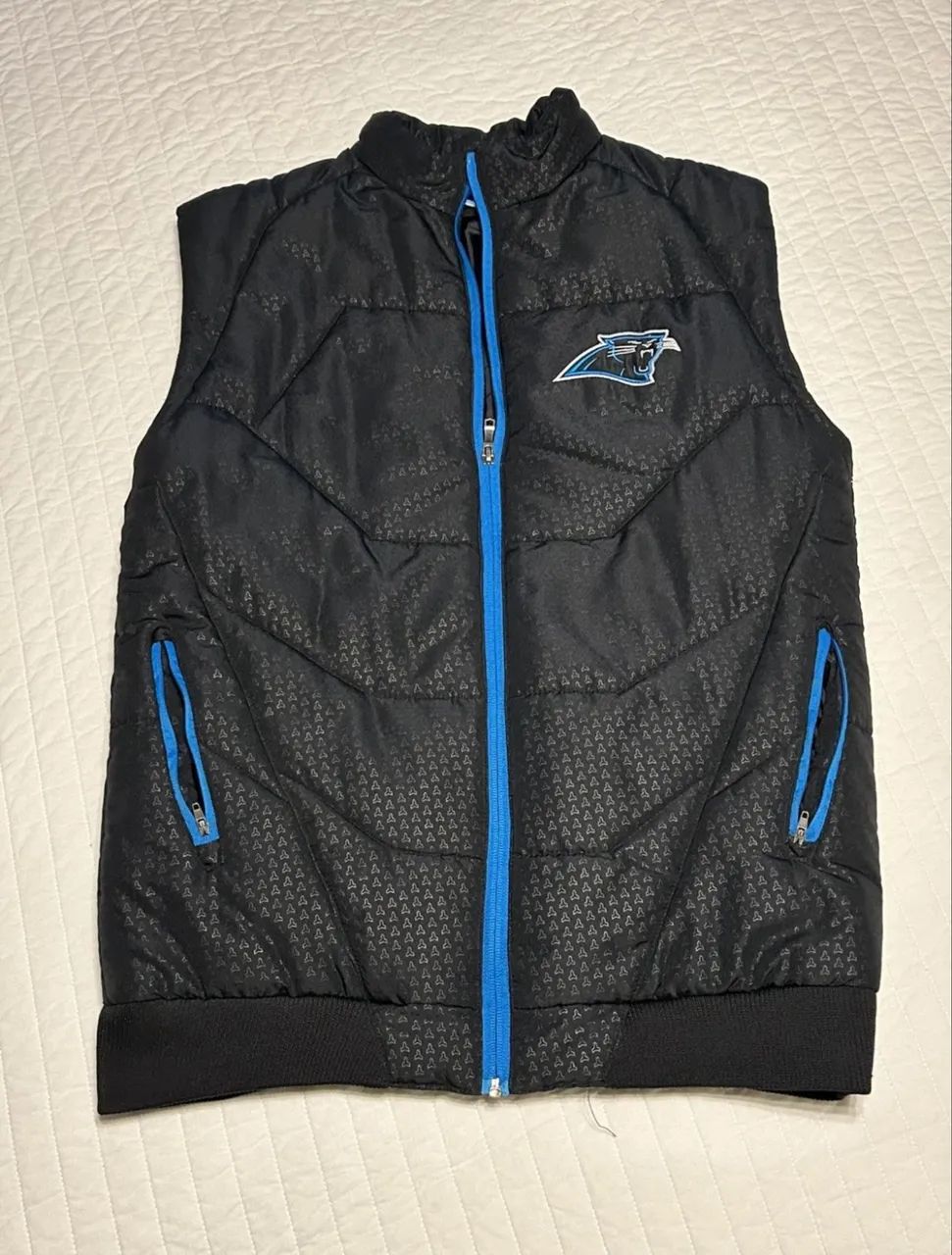 Colete puffer Reebok Panthers NFL original