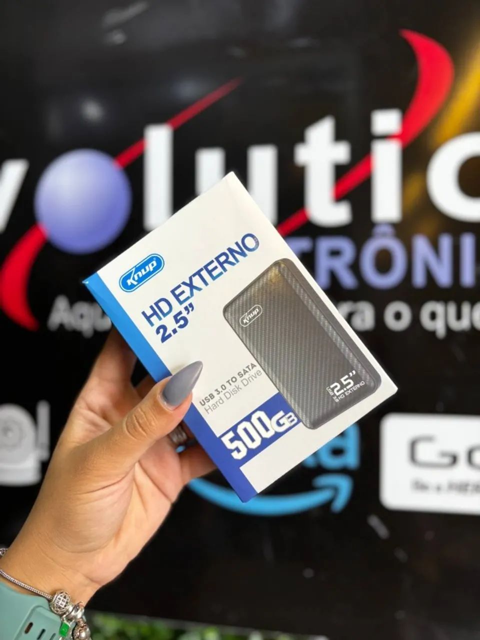 HD Externo 2.5 500GB KNUP USB