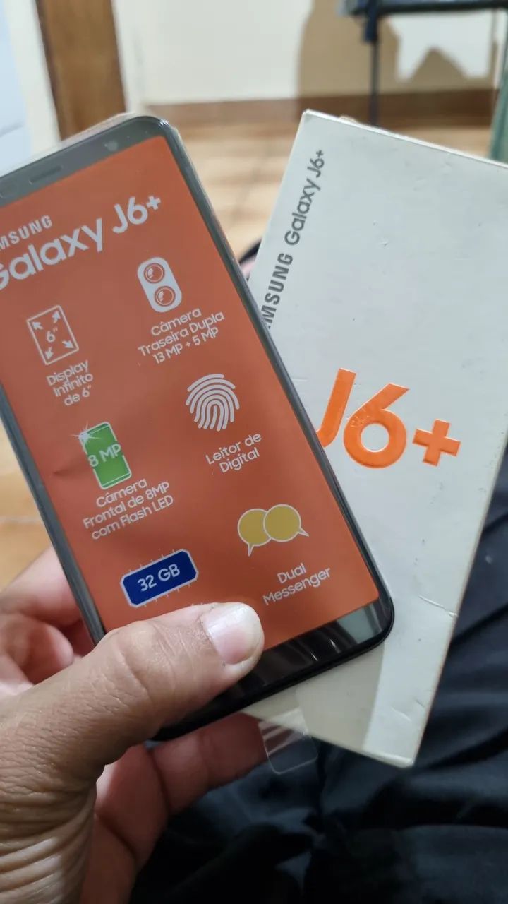 Galáxia j6 plus 32gb