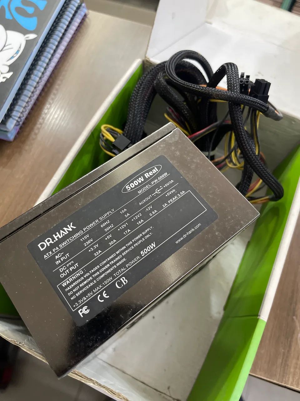 Vendo Fonte CX 500 para PC - Foto 4